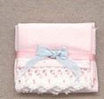 Picture of Miniature Linen Closet Sheet Set with Bow 1:24