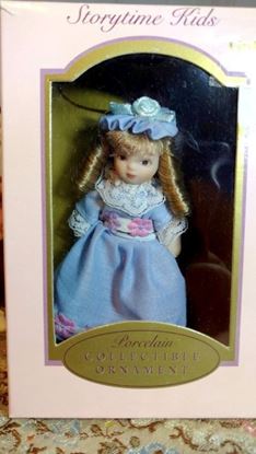 Picture of Miniature Porcelain Doll Little GoldY