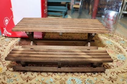Picture of Dollhouse Bench and Table