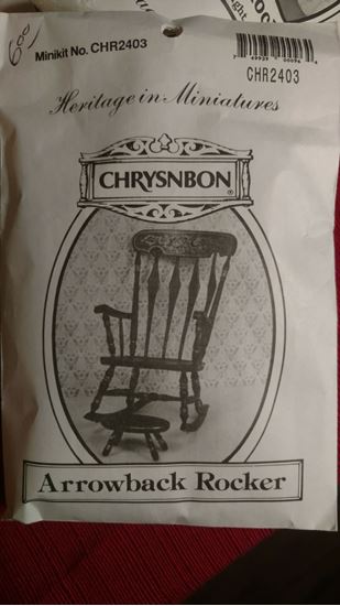Picture of Chrysnbon Arrowback Rocker Kit CHR-2403 Brown