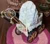 Picture of Dollhouse Baby Stroller Gold