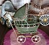 Picture of Dollhouse Baby Stroller Green