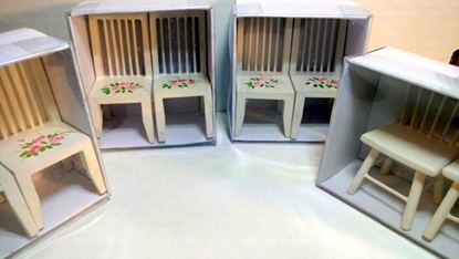 Picture of Dollhouse Chairs set of 8 Dollar Tree