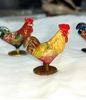 Picture of Dollhouse Miniature Old Pewter Rooster Beige/Brown