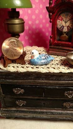 Picture of Dollhouse Miniature Duck