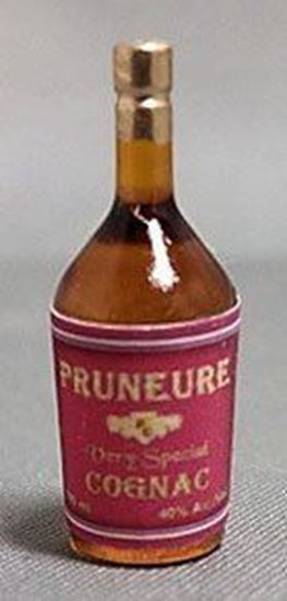 Picture of Dollhouse Miniature Bottle of Pruneur Cognac