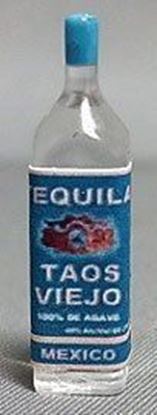 Picture of Dollhouse or Diorama Bottle of Tequila