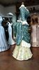 Picture of Dollhouse Miniature Victorian Dress Form  in Shades of Green and Beige