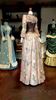 Picture of Dollhouse Miniature Victorian Dress Form  in Browns, Silver and Gold