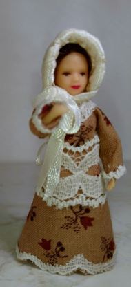 Picture of Tiny 2.5" doll for 1:24 scale