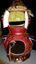 Picture of Hand painted and carved gourd house. Half Scale
