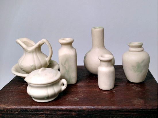 Picture of Pitcher and Washbowl 6 piece set