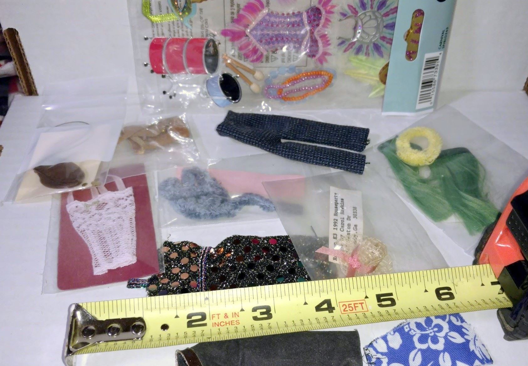 Miniature Dollhouse Clothing and Accessories /Fabulous Refurbs