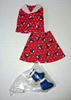 Picture of Miniature Skirt, Top, and Boots for Dollhouse