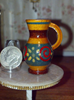 Picture of Miniature Hand Carved Wooden Jug