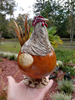 Picture of Gourd Art Rooster Blonde