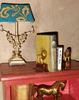 Picture of Miniature Pewter Lion Bookends