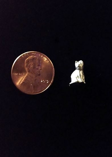 Picture of Miniature Small Metal cat