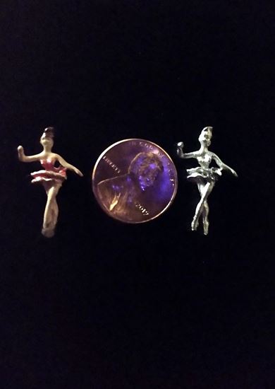 Picture of Dollhouse Metal Miniature Ballerina