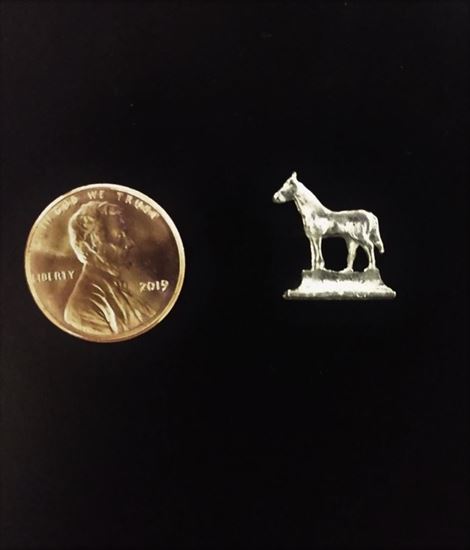 Picture of Miniature Metal Horse Statue