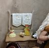 Picture of Miniature Metal Girl Painted - Yellow/Pink