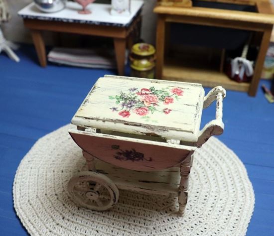 Picture of Wooden Tea Cart