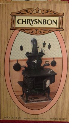 Chrysnbon Candlestick Dollhouse Miniature Table Kit Black #2426BK 