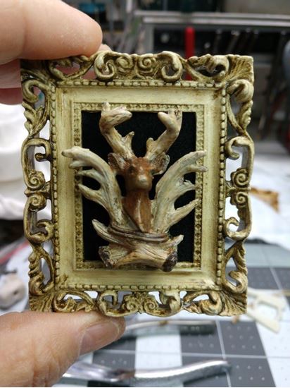 Picture of Framed Deer Head