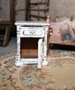 Picture of Dollhouse white nightstand