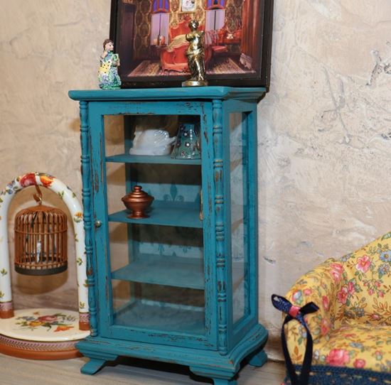 Picture of Dollhouse Curio Cabinet