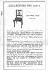 Picture of The House of Miniatures #40044 Lyre Back Chair Kit