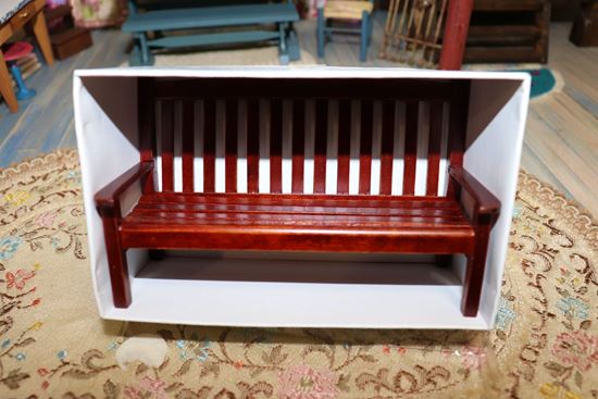 Picture of Dollhouse Wood Bench