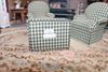 Picture of Bespaq Chairs, Ottoman, and circle crochet rug