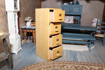 Picture of Dollhouse Filing Cabinet
