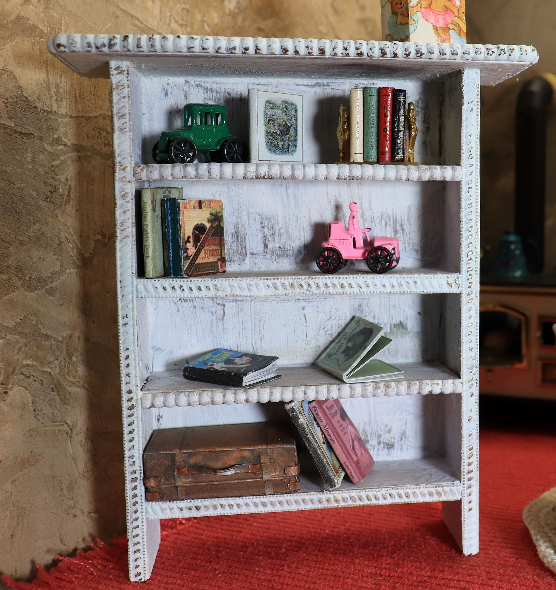 Dollhouse 112 Miniature Bookcase /Fabulous Refurbs
