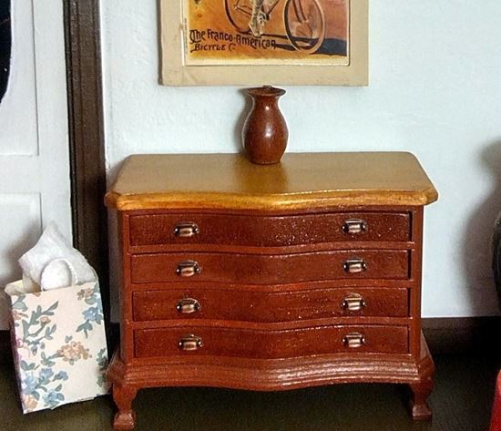 Picture of Dollhouse Hand Painted Dresser