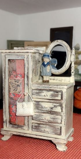 Picture of Dollhouse Wardrobe Dresser