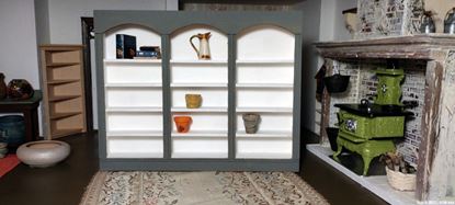Picture of Dollhouse 1:12 Miniature Bookcase