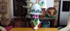 Picture of Dollhouse Table Lamp 12 volt Lamp Electric incandescent light bulb