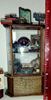 Picture of Dollhouse 12th scale filled dollhouse curio cabinet