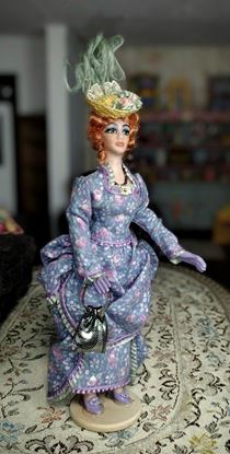 Picture of Porcelain Dollhouse Doll SLD003