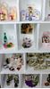Picture of 19 lots of dollhouse miniature accessories.