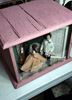 Picture of Vintage double sided one inch scale room box. Teen Prom